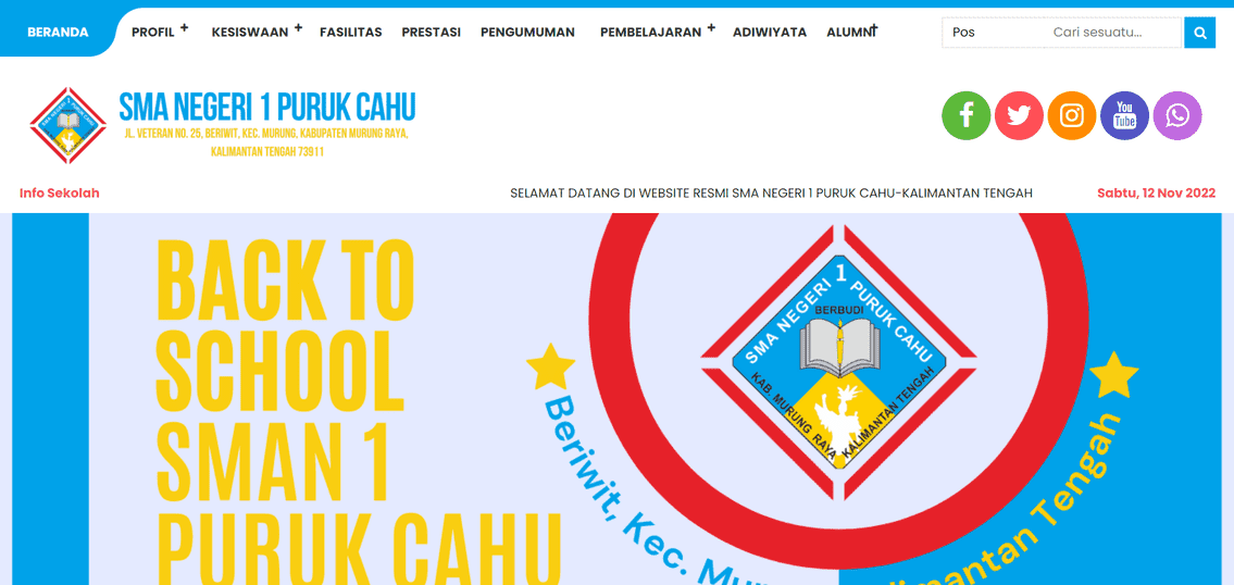 SMAN 1 Puruk Cahu, Kalimantan Tengah