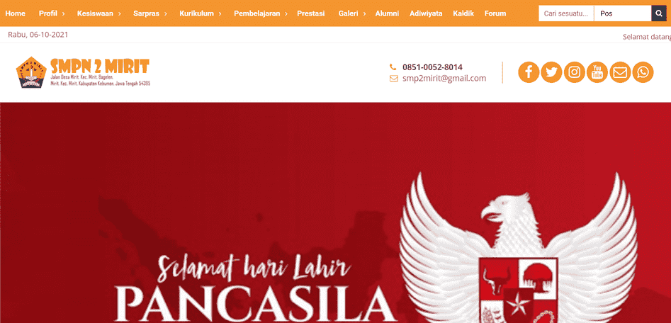 SMPN 2 Mirit, Kab. Kebumen