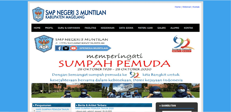 SMPN 3 Muntilan, Kabupaten Magelang